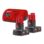 KIT CARGADOR + 2 BATERIAS M12 6.AMP NRG-602 4933451903 MILWAUKEE - Imagem 2