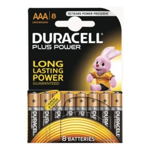 Pila Alcalina Plus Power Lr03 (pack 8 Pilas) Ref,aaa Power Plus Duracell