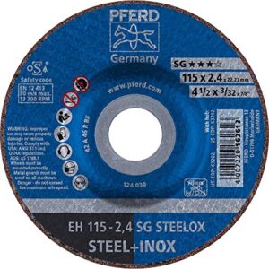 Disco Corte Inox Eh 115x2.4 Sg Steelox 61340123 Pferd