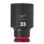 LANGER SCHLAG-SCHRAUBENSCHLÜSSEL 1/2" 33MM REF,4932480350 MILWAUKEE - Bild 2