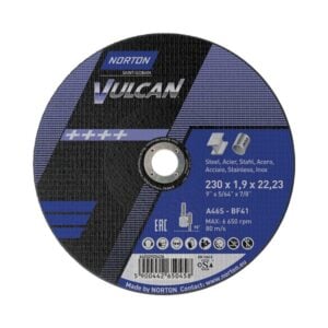 Disco Corte Vulcan 230x1.9 A46s-bf41 66252925436 Norton