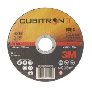Disco Corte Cubitron Ii 125x1.0 T-41 65512 7100094901 3m