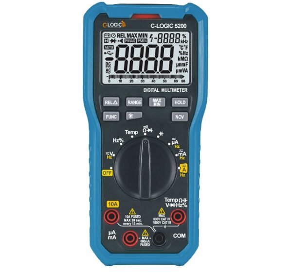 Multimetro Digital Profesional 10 En 1 Ac/dc 50004 C-logic