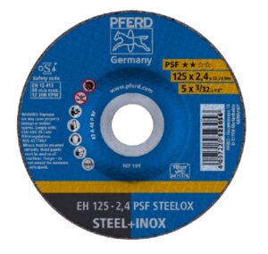 Disco Corte Inox Eh 125x2.4 Psf Steelox 61720326 Pferd