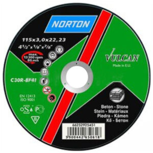 Disco Corte Piedra Vulcan 115x3.2 C30r-bf42 66252925500 Norton