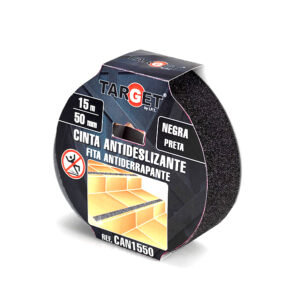 Cinta Adhesiva Antideslizante Negra 25mm 5mt Ref,can0525 Target