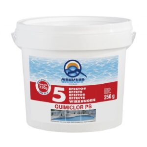Cloro Quimiclor 5 Efectos Tab-200 5kg Ref,201825 Quimicamp