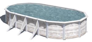 Piscina Ovalada Nordic Finlandia 730x375x120 Cm