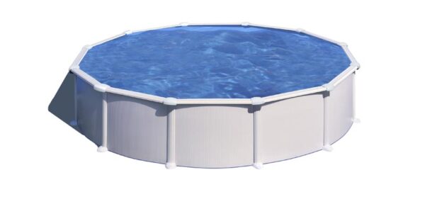 Piscina Redonda Blanca Atlantis ø 550 X 132 Cm