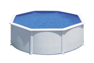 Piscina Redonda Blanca Fidji ø 350 X 120 Cm