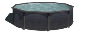 Piscina Redonda Grafito Kea ø 460 X 120 Cm