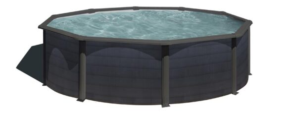 Piscina Redonda Grafito Kea ø 460 X 120 Cm