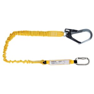 Absorbedor + Cuerda 1.8mt Elastica + Mosquetones (80113j Y 80112j) Ref,80163 Safetop