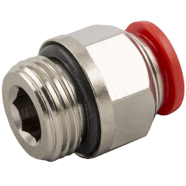 Racor Recto Cilindrico Macho C/torica 10 1/4 Ref.50020n 10 1/4  Aignep