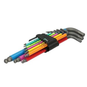Juego Llaves Allen 1.5-10  9pz Extra Larga Colores Ref,05022089001 Wera