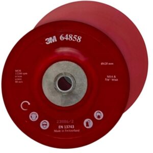 Soporte Disco Lija Fibra Plano 125mm Pn64858 7000061712 Gr.60/80/120 3m