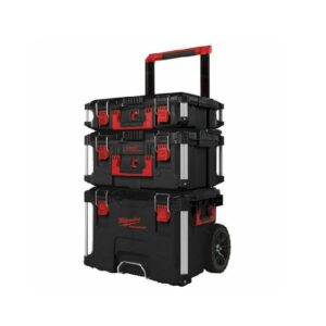 Set Packout™ Milwaukee 3 Piezas Con Ruedas Ref. 4932464244