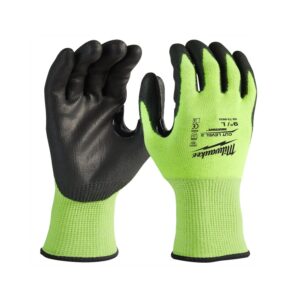 Guante Anticorte Alta Visibilidad Nivel 3-l/9-1pc Ref,4932478132 Milwaukee