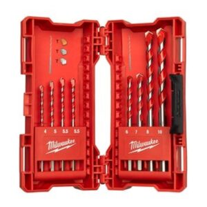 Estuche Broca Hormigon 8pcs (3 Rebajes) Ref,4932493881 Milwaukee