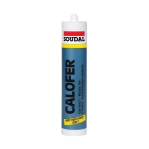 Sellador Refractario Calofer Negro 310 Ml Ref.54107767 Soudal