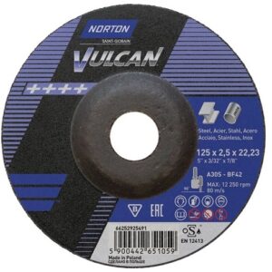 Disco Corte Vulcan 115x2.5 A30s-bf42 Ref.66252925490 Norton