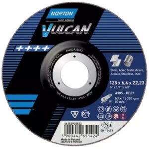 Disco Desbaste Vulcan 115x6 A30p-bf27 66252830803 Norton