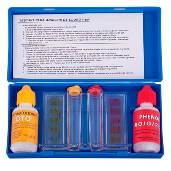 Kit Analizador Cloro + Ph 1175601000 Tamar