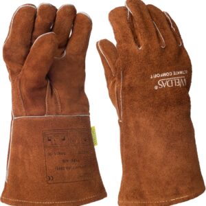 Guante Soldador Pulgar Recto Reforzado T-l 10-2392 Weldas