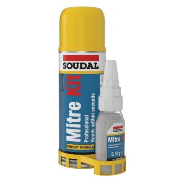 Activador 200ml + Adhesivo Cianocrilato 50ml Ref,127378 Soudal