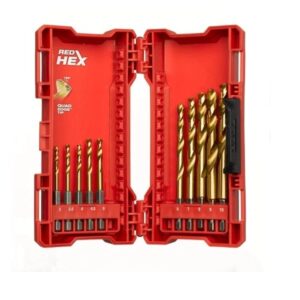 Estuche De 10 Brocas Ins.1/4" Shockwave Impact Duty Ref,48894759 Milwaukee