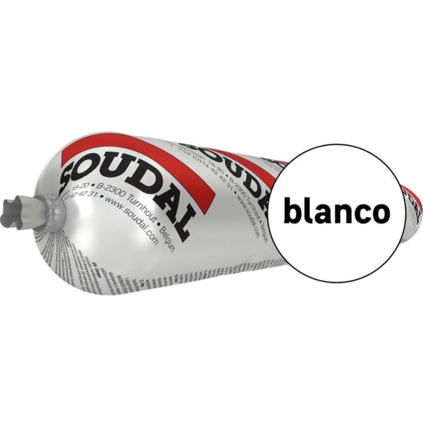 Masilla Poliuretano Soudaflex 42 Fx Blanco 600 Ml Ref.soudal