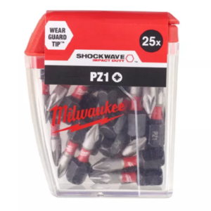 Punta Shockwave Pz1 X25mm - 25uds Ref,4932430861 Milwaukee
