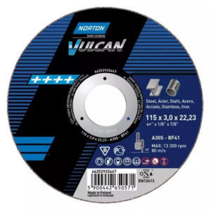 Disco Corte Vulcan 115x1 As60s-bf41 66252925431  Norton