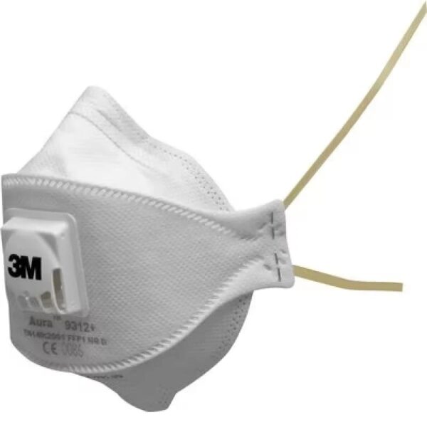 Mascarilla Plegada Serie Aura C/valvula Ffp1 9312+ Ref,7100258911 3m 5 Unidades.