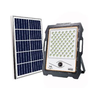 Foco Led Solar + Camara 300w Con Control Remoto Ref,dw903 Ledme