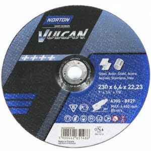 Disco Desbaste Vulcan 230x6 A30s Bf27 66252830807 Norton