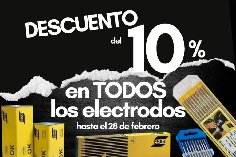 descuento electrodos febrero