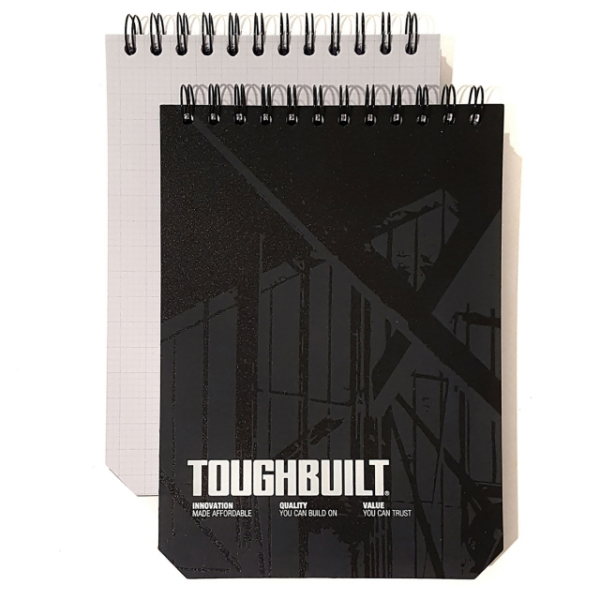 bloc notas ToughBuilt cuadriculado